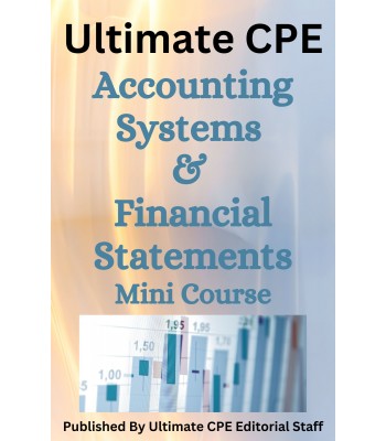 Accounting Systems and Financial Statements 2024 Mini Course